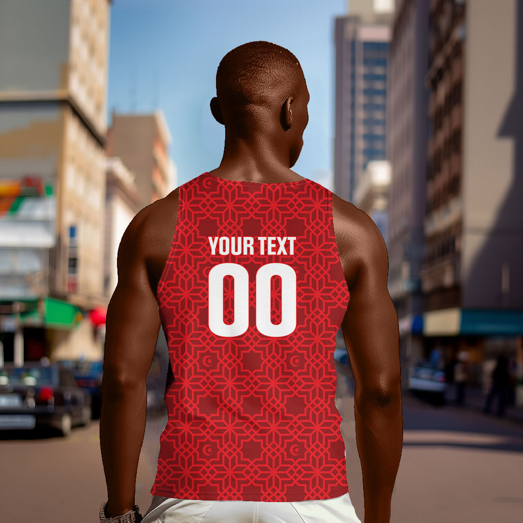Tunisia Custom Men Tank Top Carthage Heritage Edition