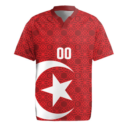 Tunisia Custom Rugby Jersey Carthage Heritage Edition