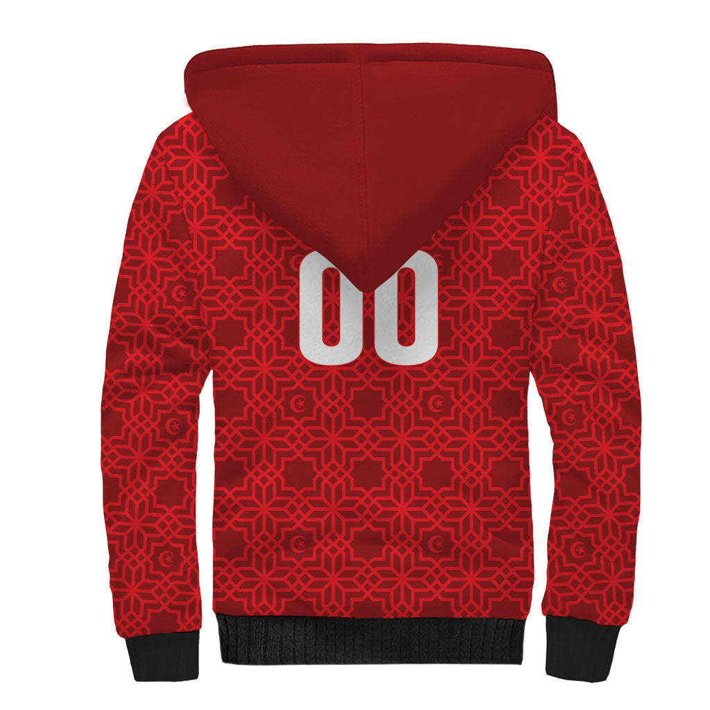Tunisia Custom Sherpa Hoodie Carthage Heritage Edition