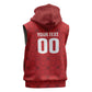 Tunisia Custom Sleeveless Hoodie Carthage Heritage Edition