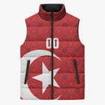 Tunisia Custom Sleeveless Puffer Jacket Carthage Heritage Edition