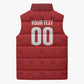 Tunisia Custom Sleeveless Puffer Jacket Carthage Heritage Edition