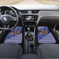 Nigeria Christmas Santa West African Lion Car Mats Adire Indigo Resist Dye Motifs