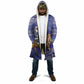 Nigeria Christmas Santa West African Lion Cloak Adire Indigo Resist Dye Motifs
