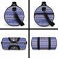 Nigeria Christmas Santa West African Lion Duffle Bag Adire Indigo Resist Dye Motifs