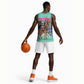 South Africa Christmas Santa Giraffe Basketball Jersey Ndebele Geometric Patterns