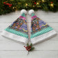 South Africa Christmas Santa Giraffe Christmas Santa Hat Ndebele Geometric Patterns