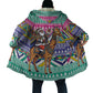 South Africa Christmas Santa Giraffe Cloak Ndebele Geometric Patterns