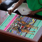 South Africa Christmas Santa Giraffe Puzzle Ndebele Geometric Patterns
