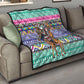 South Africa Christmas Santa Giraffe Quilt Ndebele Geometric Patterns
