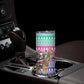 South Africa Christmas Santa Giraffe Skinny Tumbler Ndebele Geometric Patterns