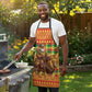 Senegal Christmas Santa Lion Apron Thioub Traditional Woven Textile Motif