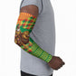 Senegal Christmas Santa Lion Arm Sleeves Thioub Traditional Woven Textile Motif