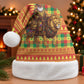 Senegal Christmas Santa Lion Christmas Santa Hat Thioub Traditional Woven Textile Motif
