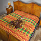 Senegal Christmas Santa Lion Quilt Thioub Traditional Woven Textile Motif