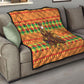 Senegal Christmas Santa Lion Quilt Thioub Traditional Woven Textile Motif