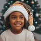 Cote d’Ivoire Christmas Santa Elephant Christmas Santa Hat Baoule Woven Inspired
