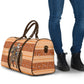 Cote d’Ivoire Christmas Santa Elephant Travel Bag Baoule Woven Inspired