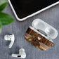 Mali Christmas Santa Nile Crocodile AirPods Case Bogolanfini Mudcloth Inspired