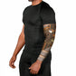 Mali Christmas Santa Nile Crocodile Arm Sleeves Bogolanfini Mudcloth Inspired