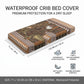 Mali Christmas Santa Nile Crocodile Baby Bed Cover Bogolanfini Mudcloth Inspired