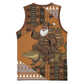 Mali Christmas Santa Nile Crocodile Basketball Jersey Bogolanfini Mudcloth Inspired