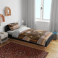 Mali Christmas Santa Nile Crocodile Bedding Set Bogolanfini Mudcloth Inspired