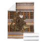 Mali Christmas Santa Nile Crocodile Blanket Bogolanfini Mudcloth Inspired