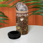 Mali Christmas Santa Nile Crocodile 4 in 1 Can Cooler Tumbler Bogolanfini Mudcloth Inspired