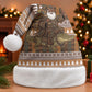 Mali Christmas Santa Nile Crocodile Christmas Santa Hat Bogolanfini Mudcloth Inspired