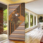 Mali Christmas Santa Nile Crocodile Door Cover Bogolanfini Mudcloth Inspired