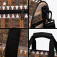 Mali Christmas Santa Nile Crocodile Duffle Bag Bogolanfini Mudcloth Inspired