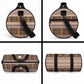 Mali Christmas Santa Nile Crocodile Duffle Bag Bogolanfini Mudcloth Inspired