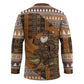 Mali Christmas Santa Nile Crocodile Hockey Jersey Bogolanfini Mudcloth Inspired