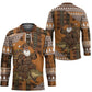 Mali Christmas Santa Nile Crocodile Hockey Jersey Bogolanfini Mudcloth Inspired