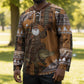 Mali Christmas Santa Nile Crocodile Hockey Jersey Bogolanfini Mudcloth Inspired