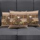 Mali Christmas Santa Nile Crocodile Pillow Cover Bogolanfini Mudcloth Inspired