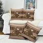 Mali Christmas Santa Nile Crocodile Pillow Cover Bogolanfini Mudcloth Inspired
