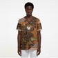 Mali Christmas Santa Nile Crocodile Scrub Top Bogolanfini Mudcloth Inspired