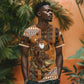 Mali Christmas Santa Nile Crocodile T shirt Bogolanfini Mudcloth Inspired