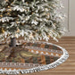 Mali Christmas Santa Nile Crocodile Tree Skirt Bogolanfini Mudcloth Inspired