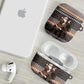DR Congo Christmas Santa Gorilla AirPods Case Kuba Inspired Geometric Pattern