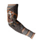 DR Congo Christmas Santa Gorilla Arm Sleeves Kuba Inspired Geometric Pattern
