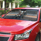 DR Congo Christmas Santa Gorilla Auto Sun Shade Kuba Inspired Geometric Pattern