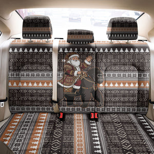 DR Congo Christmas Santa Gorilla Back Car Seat Cover Kuba Inspired Geometric Pattern