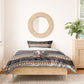 DR Congo Christmas Santa Gorilla Bedding Set Kuba Inspired Geometric Pattern