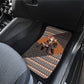 DR Congo Christmas Santa Gorilla Car Mats Kuba Inspired Geometric Pattern