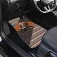 DR Congo Christmas Santa Gorilla Car Mats Kuba Inspired Geometric Pattern