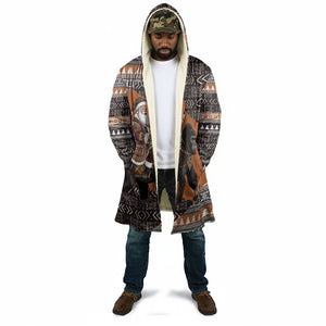DR Congo Christmas Santa Gorilla Cloak Kuba Inspired Geometric Pattern