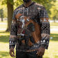 DR Congo Christmas Santa Gorilla Hockey Jersey Kuba Inspired Geometric Pattern